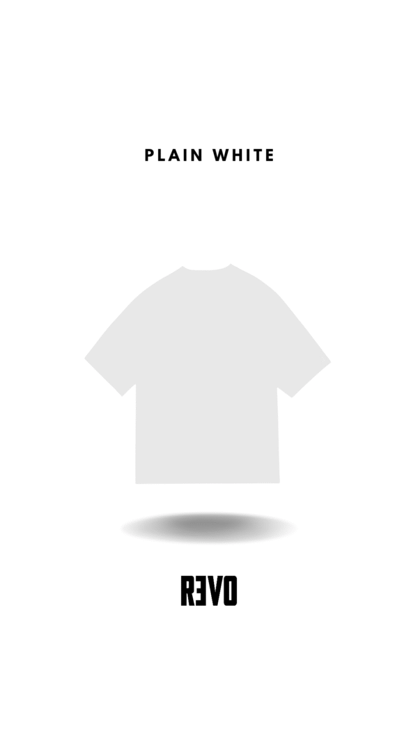 t shirt plain white